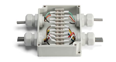 junctional box|junction boxes with terminal blocks.